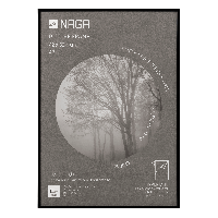 Naga fotoramme 42x59,4cm med sort aluminium ramme