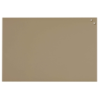 Naga glastavle magnetisk 60x80cm beige