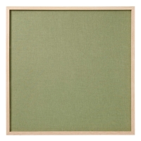 Naga gr&oslash;n h&oslash;r opslagstavle 60x60cm med tr&aelig;ramme