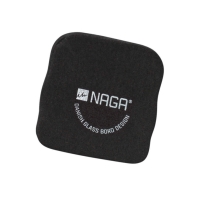 Naga tavlesvamp magnetisk super st&aelig;rk 5x5xcm sort