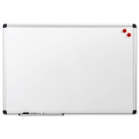 Naga whiteboards 180x120cm magnetisk med aluminiumsramme