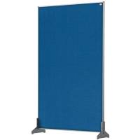 Nobo Pro bordafskærmning 60x100cm med blå filtoverflade