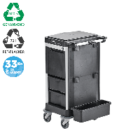 Nordic Recycle trolley 2.0 Small rengøringsvogn