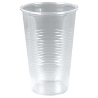 &Oslash;l plastikglas i bl&oslash;d plast 50cl f&oslash;devaregodkendt | Restsalg
