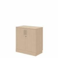 Office Xtra kontorskab med 2 hylder 830x800mm ask