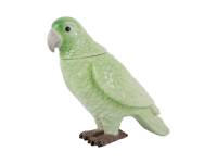 Opbevaringskrukke Bird 12,3x20,7cm keramik grøn