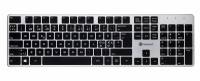 Optapad Wireless Keyboard sort og sølv farvet