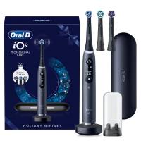 Oral-B iO Series 9 Holiday Giftset elektrisk tandb&oslash;rste Sort