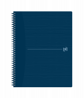 Oxford Origins A4+ dobbelttråd linieret notesbog blå