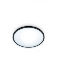 Philips SuperSlim WiZ Ceiling 16W lofts- og væglampe sort
