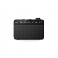 Philips TAR2509 bærbar radio med hovedtelefonstik sort