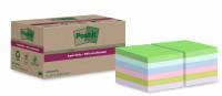 Post-it Super Sticky Notes Recycle 47,6x47,6mm assorterede farver
