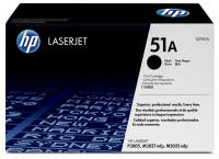 HP 51A Q7551A original lasertoner sort