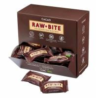 Rawbite Officebox Cacao økologisk snackbar 15g, 45 stk