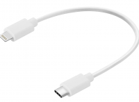 Sandberg USB-C PD to Lightning MFI 0.2M hvid