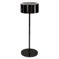 Securit SIGNATURE LED-bordlampe ledningsfri og d&aelig;mpbar metallisk sort