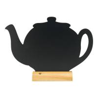 Securit Silhouette Chalkboard 24x32x6cm Teapot