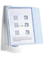 Sherpa Bact-O-Clean væg registersystem med 10 stk A4 lommer