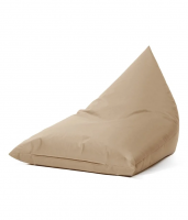 NORDVÄRK Pyramid udendørs sækkestol, Large - mink polyester