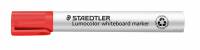 Staedtler whiteboard marker Lumocolor skrå spids 2-5mm rød