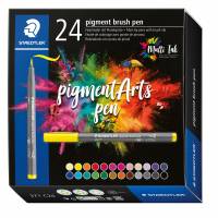 Staedtler fiberpen Pigment Arts pen 371 C24, sæt a 24 stk