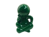 Statue Amigo Sitting 21x34,8cm gr&oslash;n