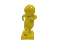 Statue Amigo Walking 20x9,8cm gul