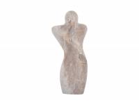 Statue Male 5x23cm marmor brun