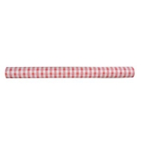TableSMART  Dug Rulledug Papir Damask Kvalitet 1.18x50 m R&oslash;d/Hvidtern