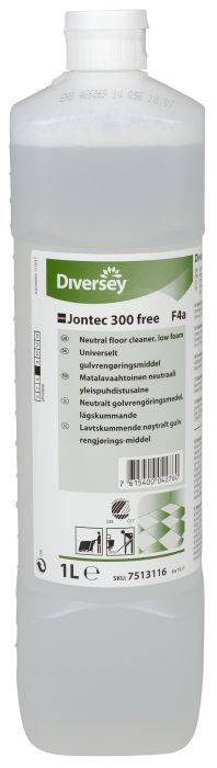 Taski Jontec300 free Gulvrengøring u.farve og parfume lavtskummende 1L