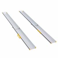 Teleskoprampe standard 210x21x5,5cm, sæt a 2 stk