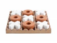 Tic Tac Toe spil 18,cm MDF orange