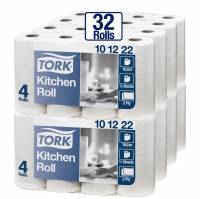Tork Plus Ekstra lang køkkenrulle 2-lags 101222 hvid, 32 ruller