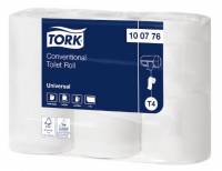 Tork T4 Universal toiletpapir 1-lags 50,4mx9,9cm Ø10,4cm 100776 natur