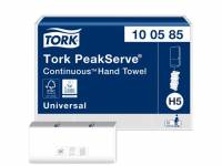 Tork PeakServe Continuous H5 Interfold håndklædeark 100585 hvid