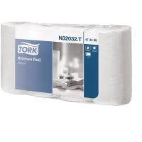 Tork Plus Ekstra lang køkkenrulle 2-lags 473498 hvid, 20 ruller