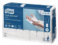 Tork Xpress Soft Multifold H2 Interfold håndklædeark 2-lags 100288 hvid