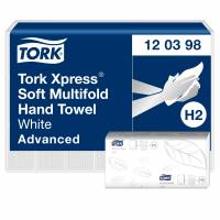 Tork Xpress Soft H2 Multifold h&aring;ndkl&aelig;deark 120398 hvid