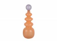 Vase Alegre Anillo Ø15cm glas orange og lilla