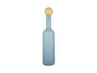 Vase Alegre Botellin Ø11cm glas blå og gul