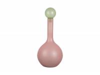 Vase Alegre Globo Ø18cm glas lyserød og grøn