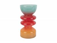 Vase Summer Vibes Ø13cm glas multifarvet