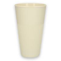 Verive kaffebæger i plast flergangs Ø9cm 47cl beige
