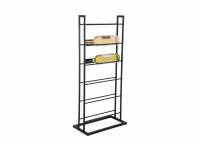 Vinreol Single Floor 20x84,5cm metal sort
