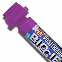 Zig Posterman Biggie 30 stregbredde 30mm violet