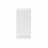 Bica 855 affaldsbeholder 95 liter med papir indkast hvid