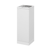 Bica Click-on affaldssortering grundmodel 1x65 liter hvid