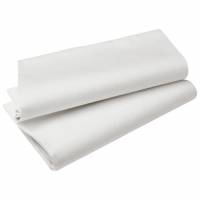 Duni Evolin papirsdug med elegant glans 110x110 cm hvid