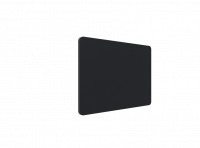 Lintex Edge Table bordskærmvæg 1000x700mm sort med mørkegrå liste