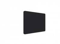 Lintex Edge bordskærmvæg 100x70cm sort med sort liste